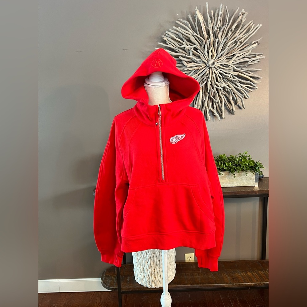 Lululemon Detroit‎ Red Wings Hockey Scuba Hoodie